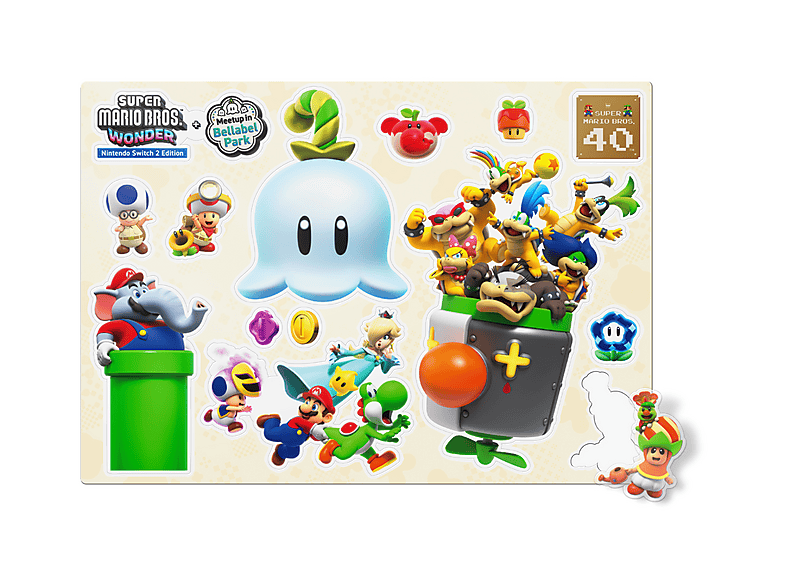 Super Mario Bros. Wonder + Meetup in Bellabel Park Gra NINTENDO SWITCH 2 – zdjęcie 3