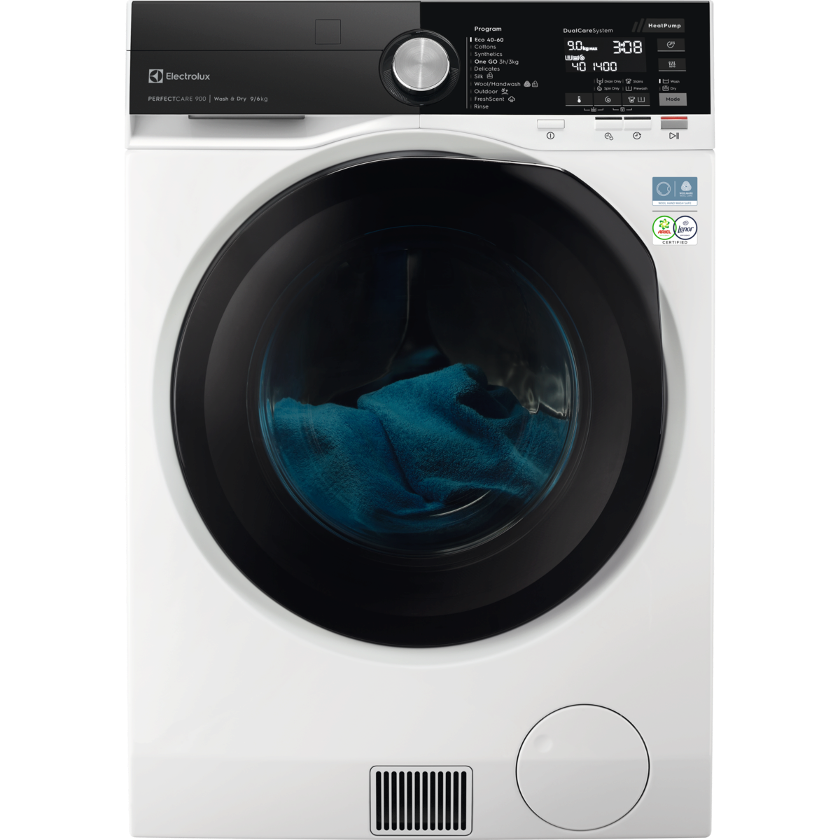 ELECTROLUX EN9W2496BE Mosó-szárítógép 9/6 kg, 1400 f/p., Ökoinverter, Gőzprogram, FershScent
