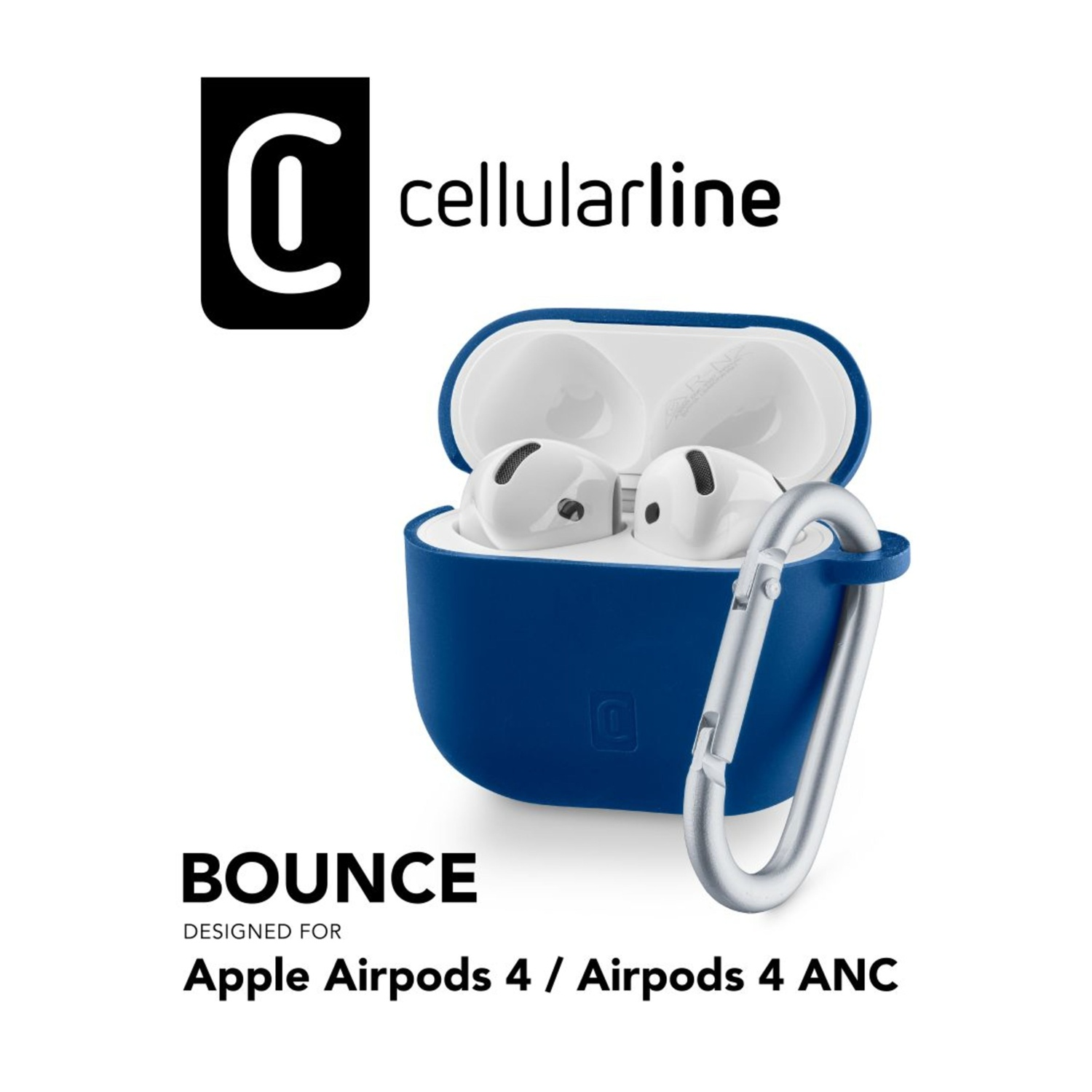 JOYSOG Custodia In Silicone Per Anker Soundcore Motion+ - Protezione Antiurto Con Tracolla E Moschettone, Blu Scuro