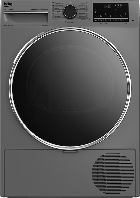 BEKO AWZB 9HPS PRO Félipari hőszivattyús szárítógép 9kg