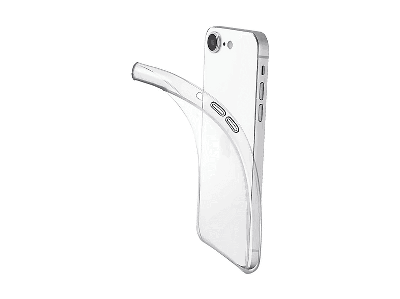 Custodia In Gel Sottile Per IPhone 16e – Trasparente Con Angoli Antiurto – Ven-Dens