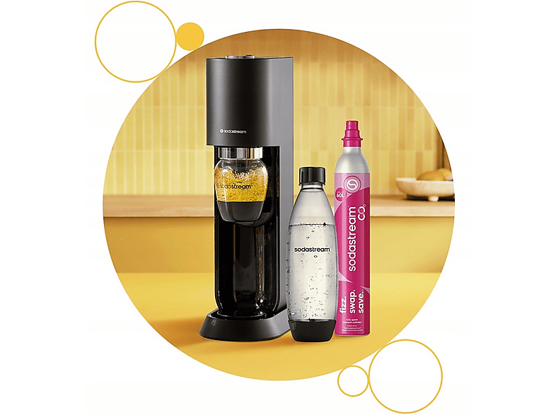 Sodastream Mix Czarny + Nabój z gazem CO2 – zdjęcie 2