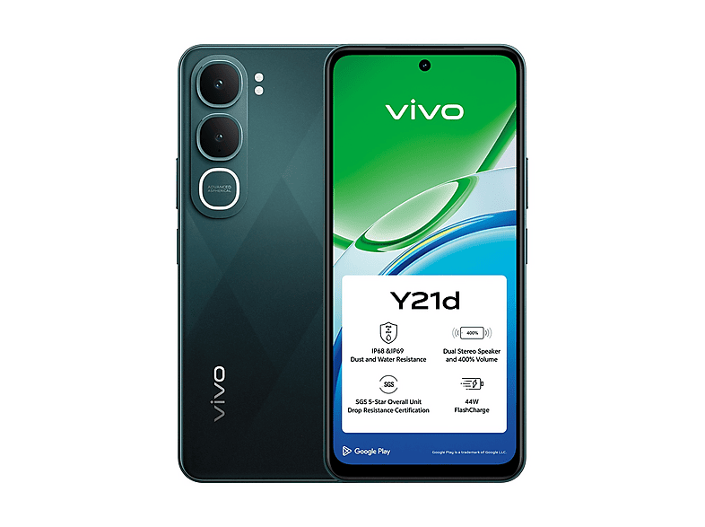 VIVO Y21d 4G 256, 256 GB, GREEN