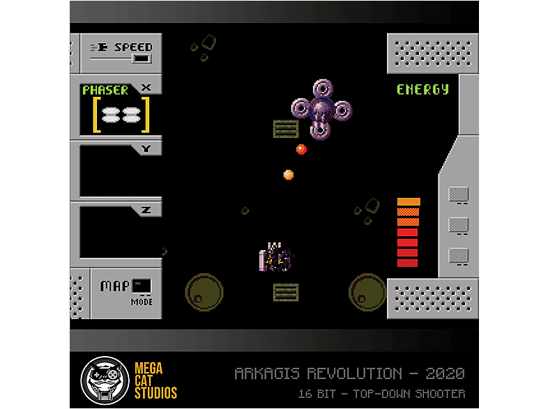 Cartucho juego retro Evercade: Mega Cat 2 Cartridge