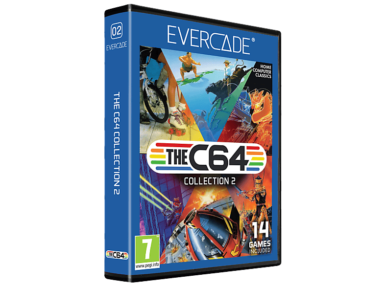 Cartucho juego retro Evercade: The C64 Collection 2