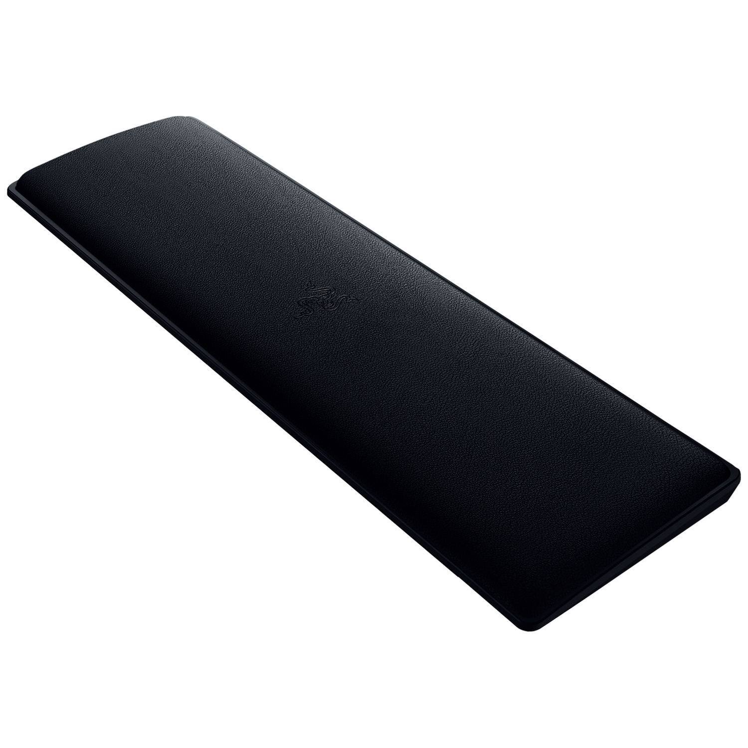 Black wrist rest with Razer logo.