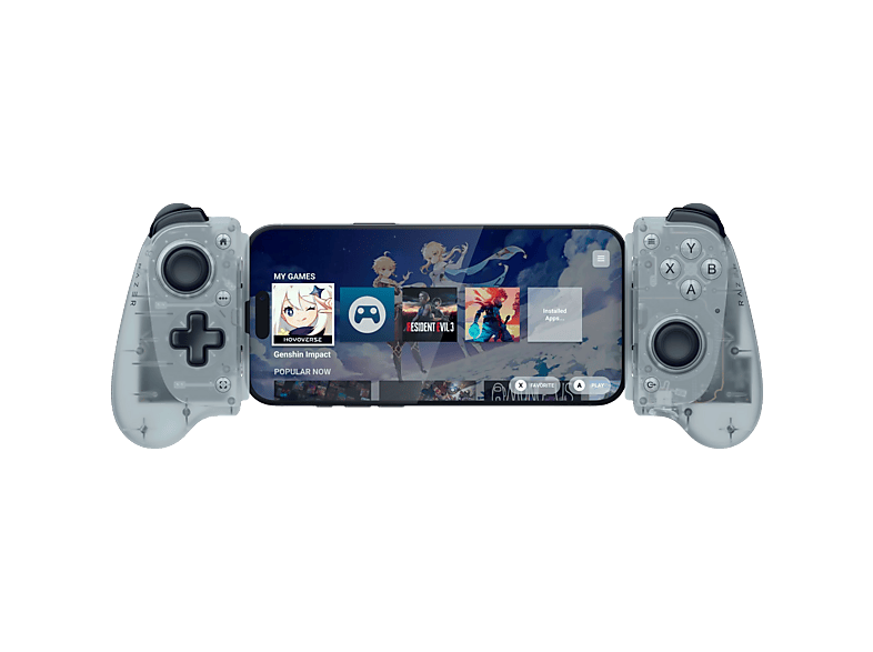Razer Kishi V3 Gaming Controller Phantom White