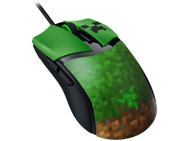 Razer Cobra Souris gaming filaire légère Minecraft Edition