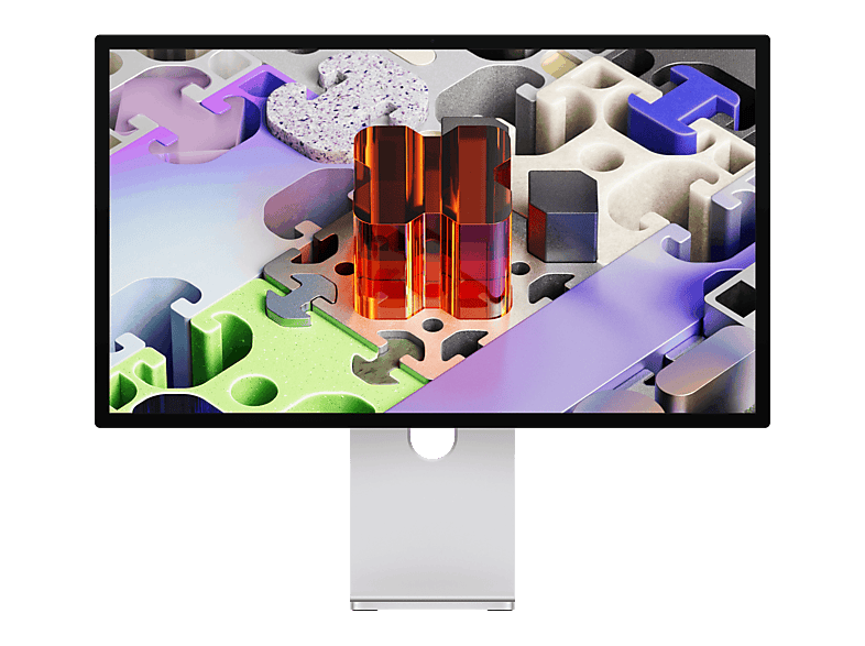 Apple Studio Display XDR, 27, Vidrio estándar, 120 Hz, Pantalla Retina 5K, Soporte de inclinación y altura ajustable, Plata