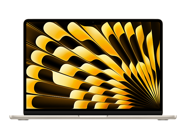 Apple MacBook Air 13.6 cala: M5 10/8, 16GB, 512GB SSD, bez zasilacza - Księżycowa poświata