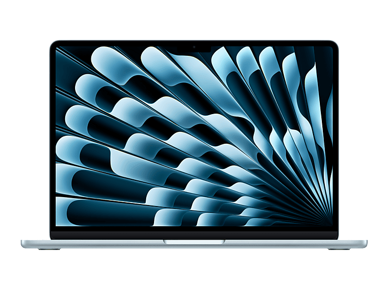 Apple MacBook Air 13.6 cala: M5 10/8, 16GB, 512GB SSD, bez zasilacza - Błękitny