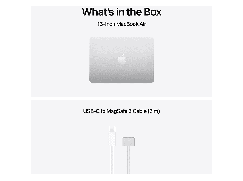 APPLE MacBook Air 13 (2026), Notebook, 13,6 Zoll, Retina, APPLE M5 Chip (10-Core CPU, 10-Core GPU), 16 GB, 1 TB, macOS, M5 — Foto 2 von 5