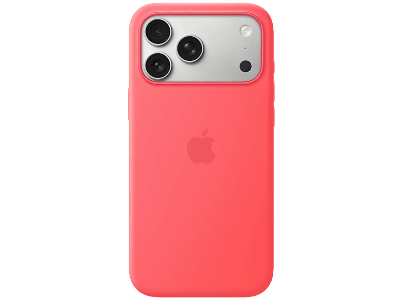 Apple Siliconenhoes met MagSafe voor iPhone 17 Pro Max Bright Guava