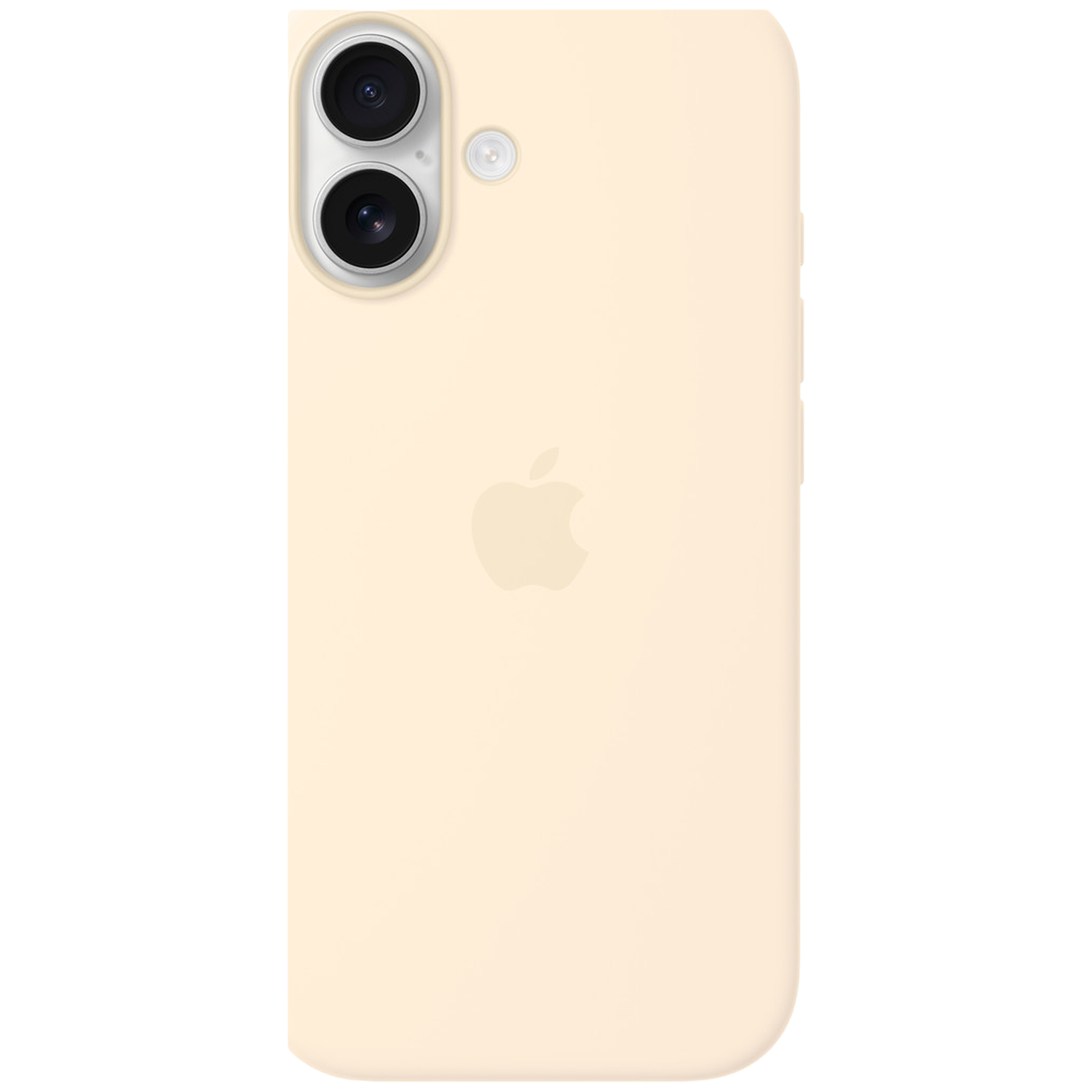 Apple Silicone Magsafe Cover Voor Iphone 17 Vanilla