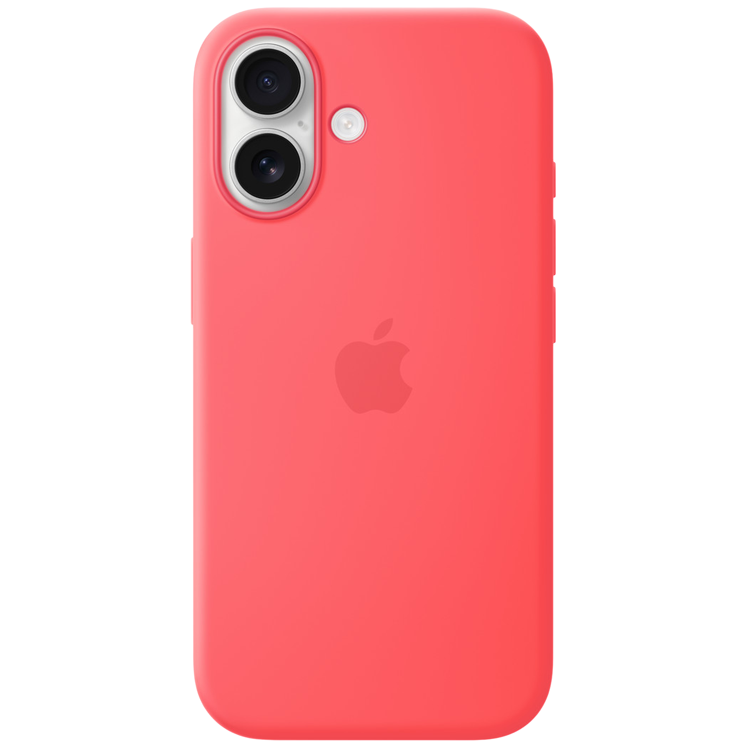 Apple Silicone Magsafe Cover Voor Iphone 17 Bright Guava