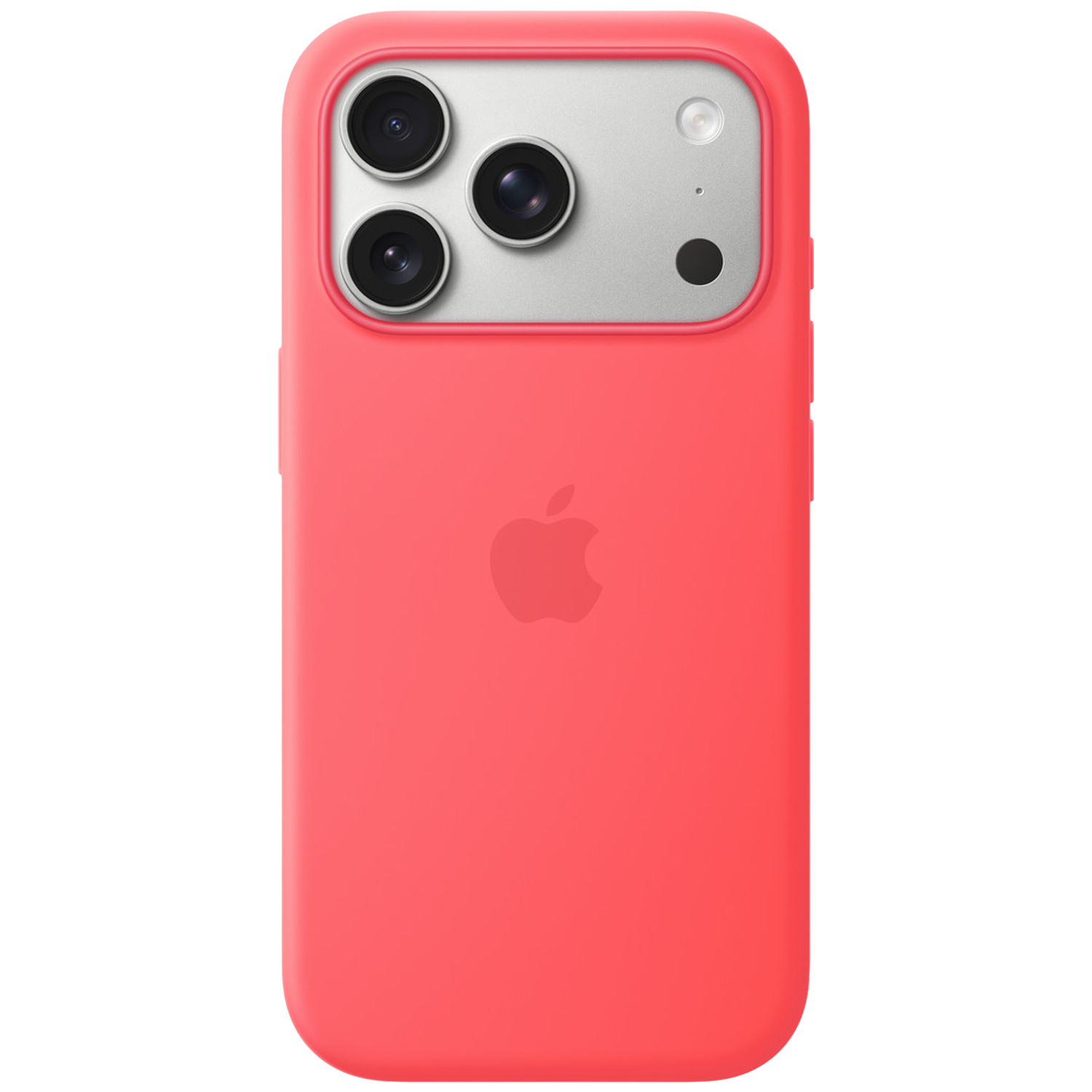 Apple Silicone Magsafe Cover Voor Iphone 17 Pro Bright Guava