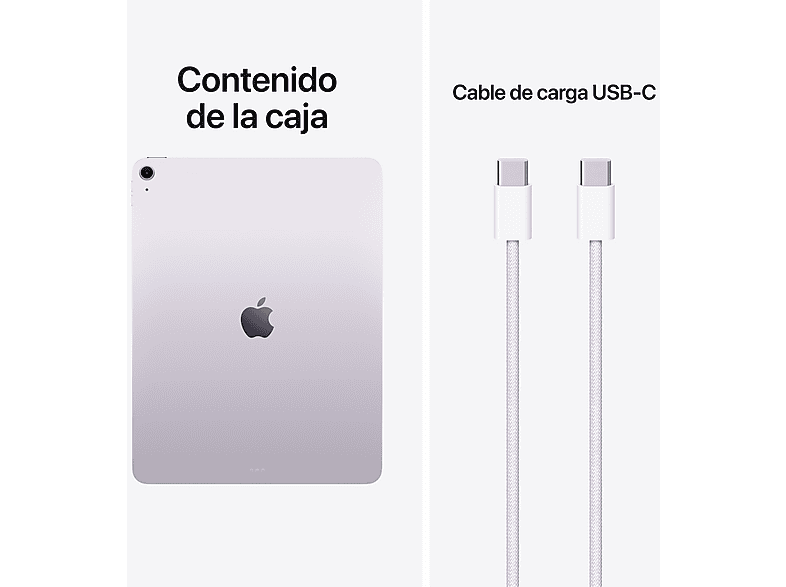 Apple iPad Air (2026), 256 GB, Púrpura, 13