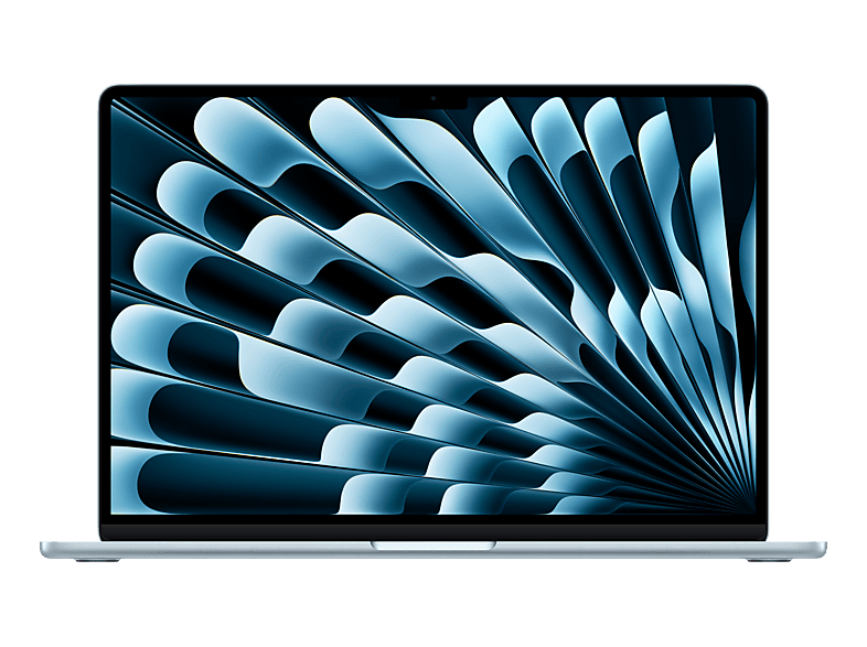 APPLE MacBook Air (2026) M5, Notebook, mit 15.3 Display, Apple M-Series M5 Prozessor, 16 GB RAM, 512 SSD, GPU, Sky Blue, macOS