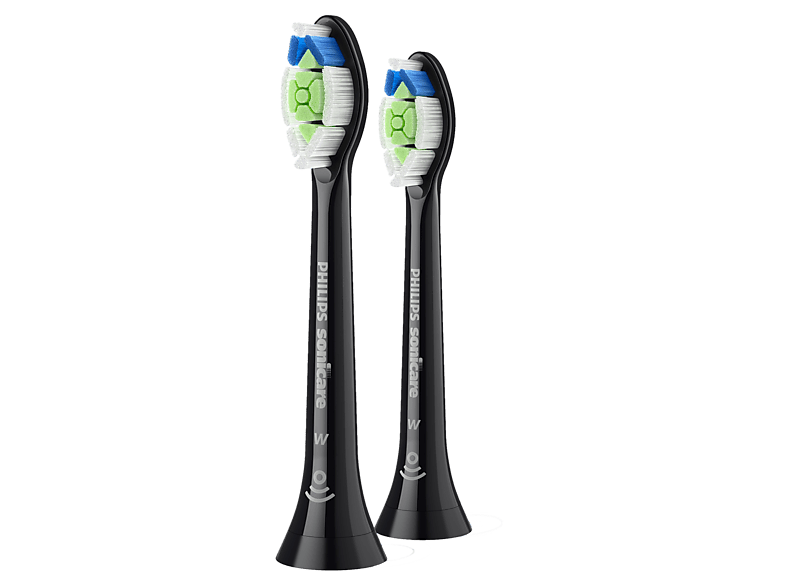 Oryginalne końcówki Philips Sonicare W2 HX6062/88 Średnio miękkie włókna (2 szt.) (Wybielające)
