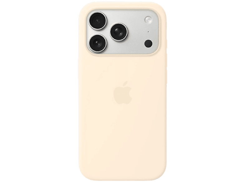 Apple Silicone MagSafe Hoesje voor iPhone 17 Pro Vanilla
