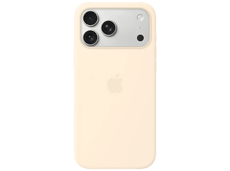 Apple Silicone Case met MagSafe voor iPhone 17 Pro Max Vanilla