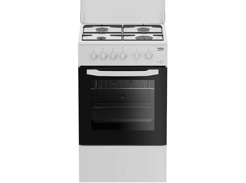 BEKO CUCINA CSS42014FW, Piano cottura a gas, zone 4, classe A