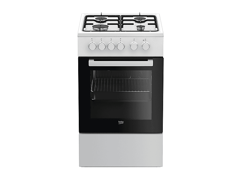 BEKO CUCINA FSS52020DW, Piano cottura a gas, zone 4, classe A