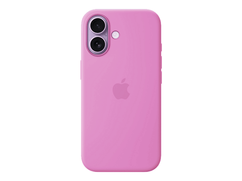 Apple Funda de silicona con MagSafe para el iPhone 17, Compatible correa Crossbody, Lavanda eléctrico