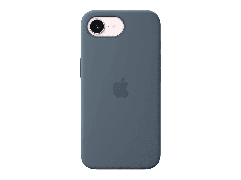 Apple Funda de silicona con MagSafe para el iPhone 17e, Compatible correa Crossbody, Azul náutico