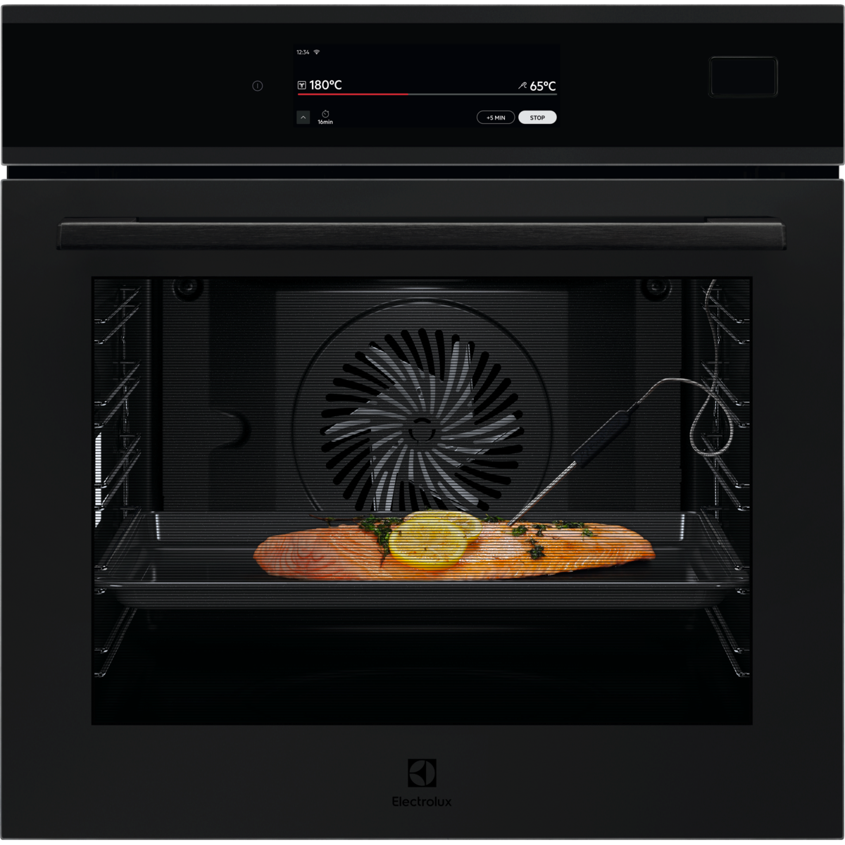 ELECTROLUX EOB9S3ST Beépíthető sütő 70l, Wifi, SteamPro, CookSmart Touch, teleszkópos sütősín, maghőmérő