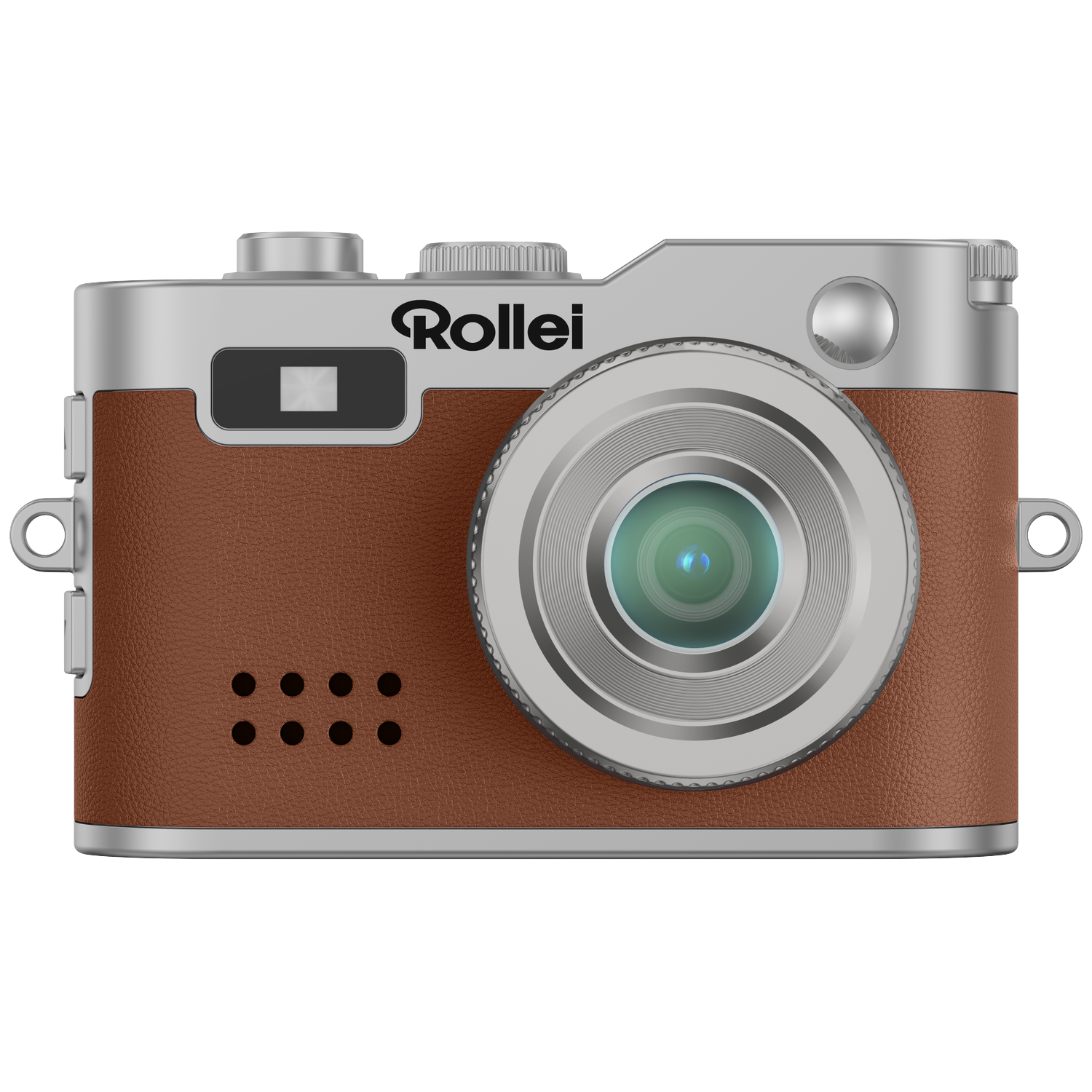 Rollei Mini Digital Camera Digitale Camera Bruin afbeelding
