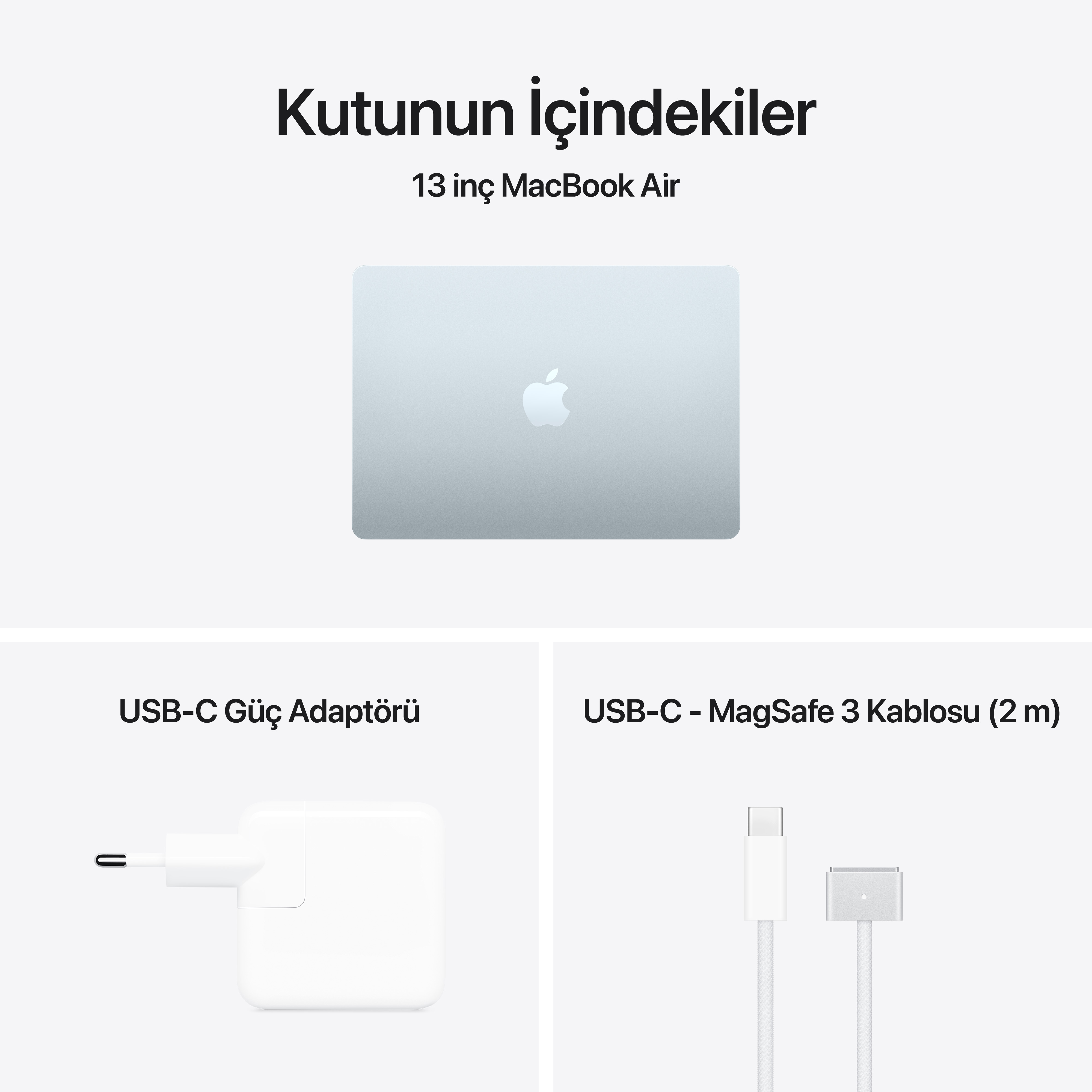 APPLE MDHH4TU/A/MacBook Air/Apple M5 İşlemci(10 Çekirdek CPU-8