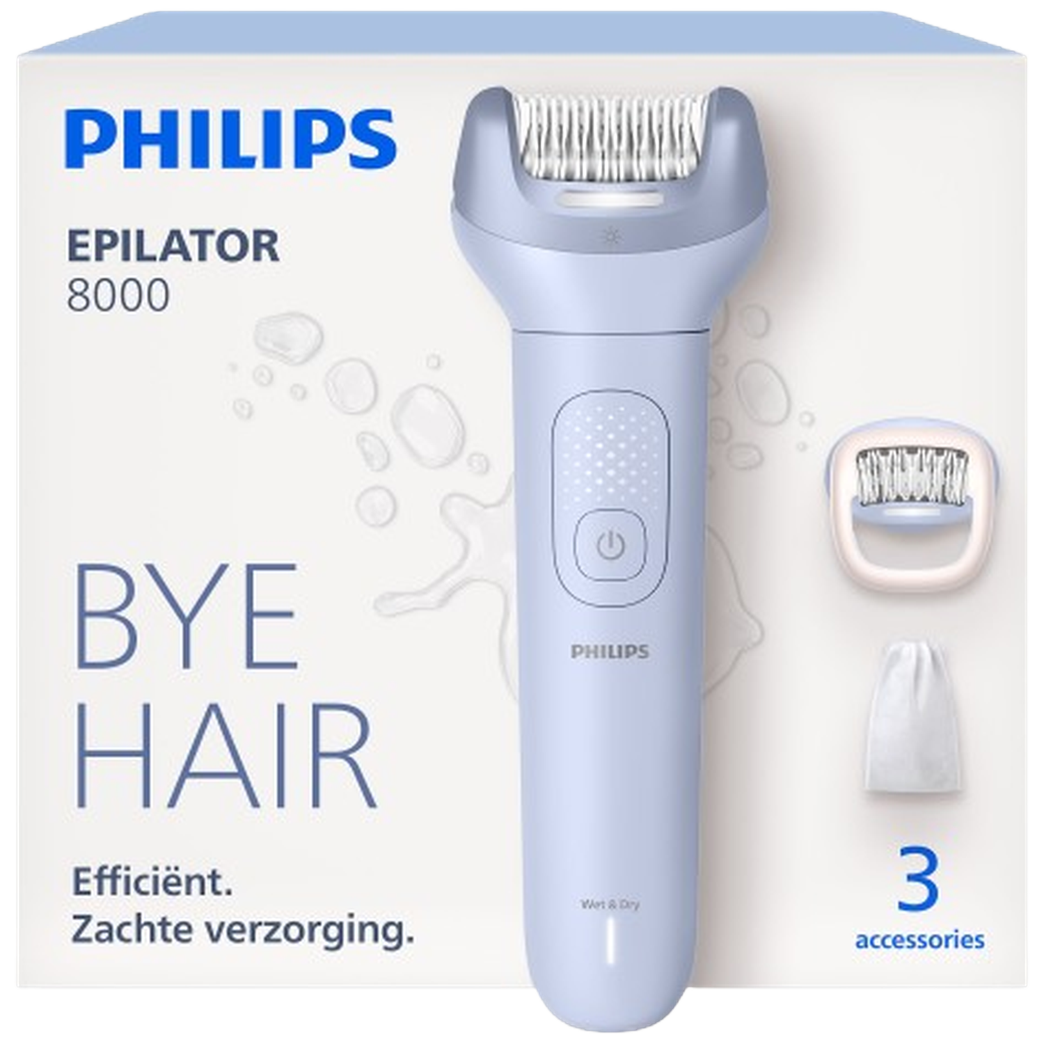 Philips Epilator series 8000 Bre708/00 Epilator