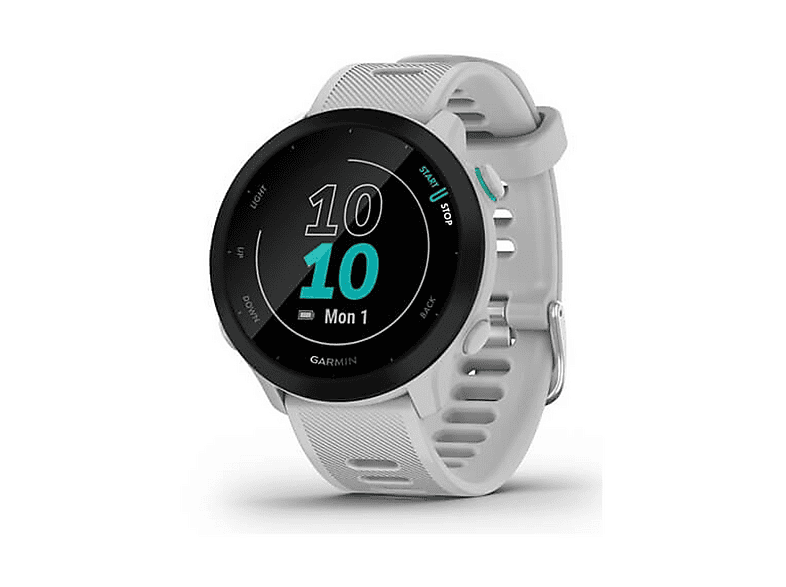 SPORTWATCH GARMIN Forerunner 55, Durata batteria 20 h, Compatibile con iOS, Android, Bianco /