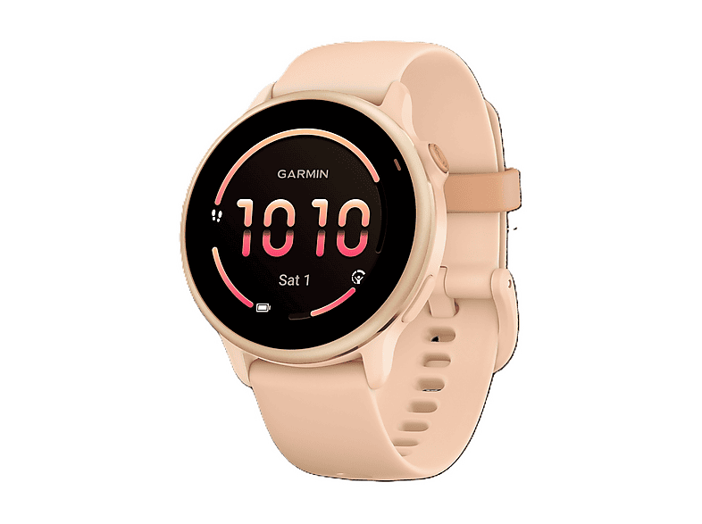 SMARTWATCH GARMIN VIVOACTIVE 6, Display da 1,2 ", Touchscreen, 8 GB, Bluetooth, Modulo GPS integrato, Waterproof, Rosa / Oro