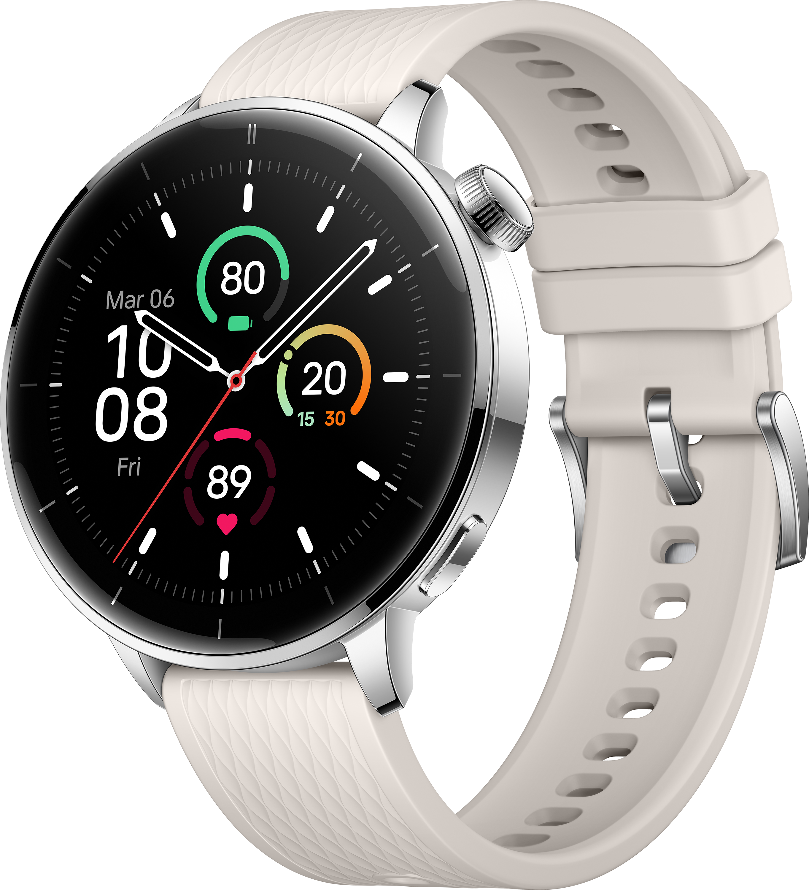 ONEPLUS 5491100422 Watch 3 okosóra, 43mm, ezüst (5491100422)
