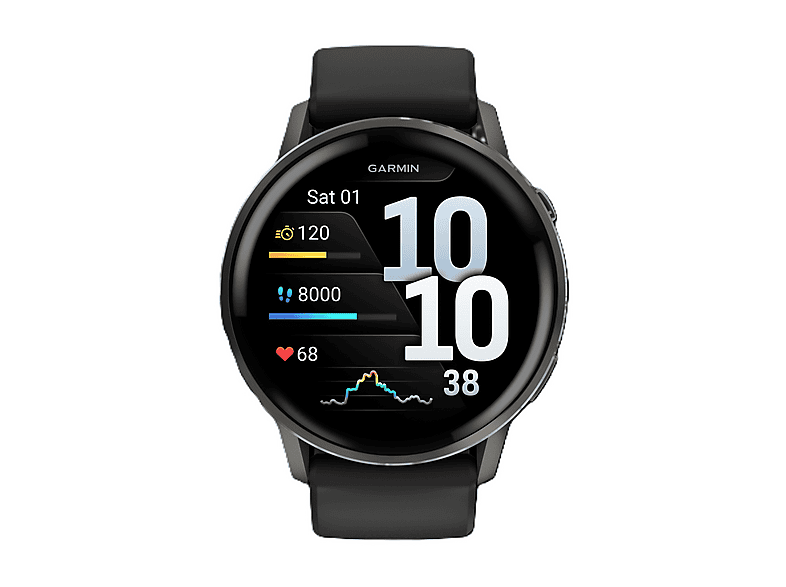 SMARTWATCH GARMIN VENU 4 45MM, Ardesia / Nero