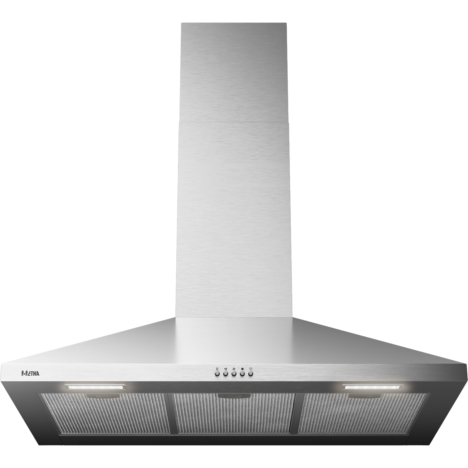 Etna Ap491rvs - Afzuigkap (muur Bevestigde Kap) Breedte 89 Cm 446 M³/h 48 Db(a) Afzuigsysteem Van Bovenaf