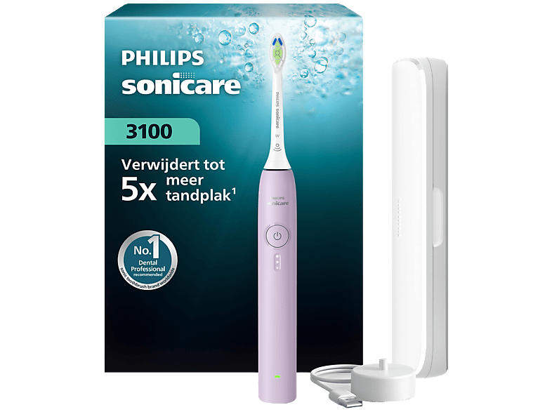 Philips Sonicare 3100 Series – Hx4033/27 Elektrische Tandenborstel Lila