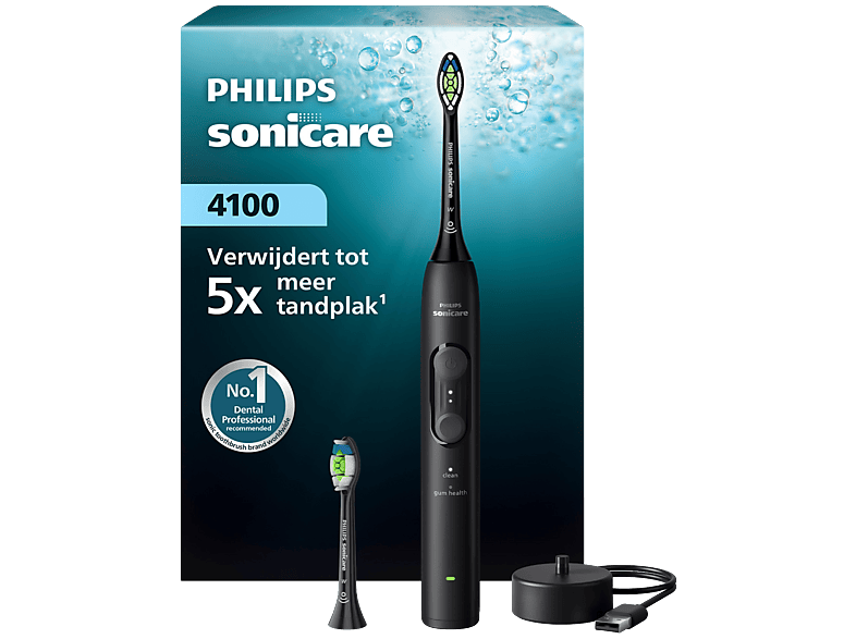 Philips Sonicare 4100 Series – Hx4042/52 Elektrische Tandenborstel Zwart