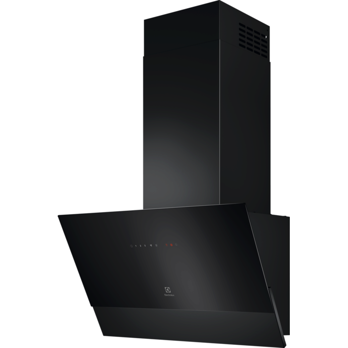 ELECTROLUX LFV636K Beépíthető fali dekor páraelszívó 60 cm, Hob2Hood, Breeze funkció, 3+1 fokozat, LED