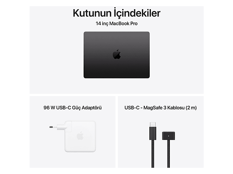 APPLE MGDT4TU/A/MacBook Pro/Apple M5 Pro İşlemci(18 Çekirdek CPU