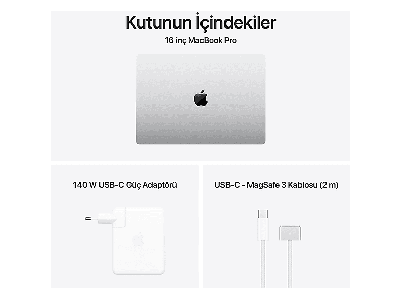 APPLE MGE64TU/A/MacBook Pro/Apple M5 Pro İşlemci(18 Çekirdek CPU