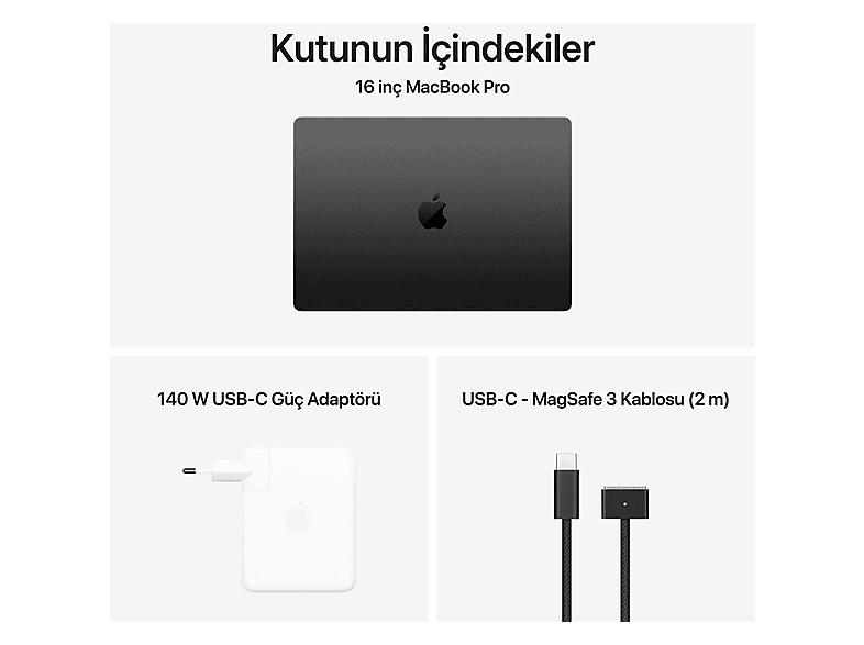APPLE MGEC4TU/A/MacBook Pro/Apple M5 Pro İşlemci(18 Çekirdek CPU