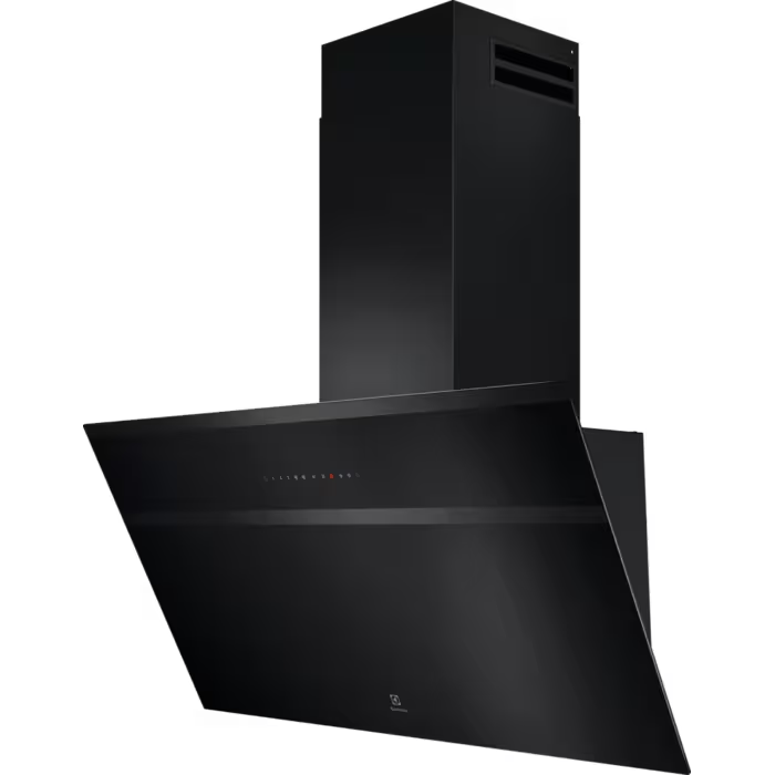 ELECTROLUX EFV729K Beépíthető fali dekor páraelszívó 90 cm, fekete, LED, 3+2 fokozat, Hob2Hood, Breeze funkció