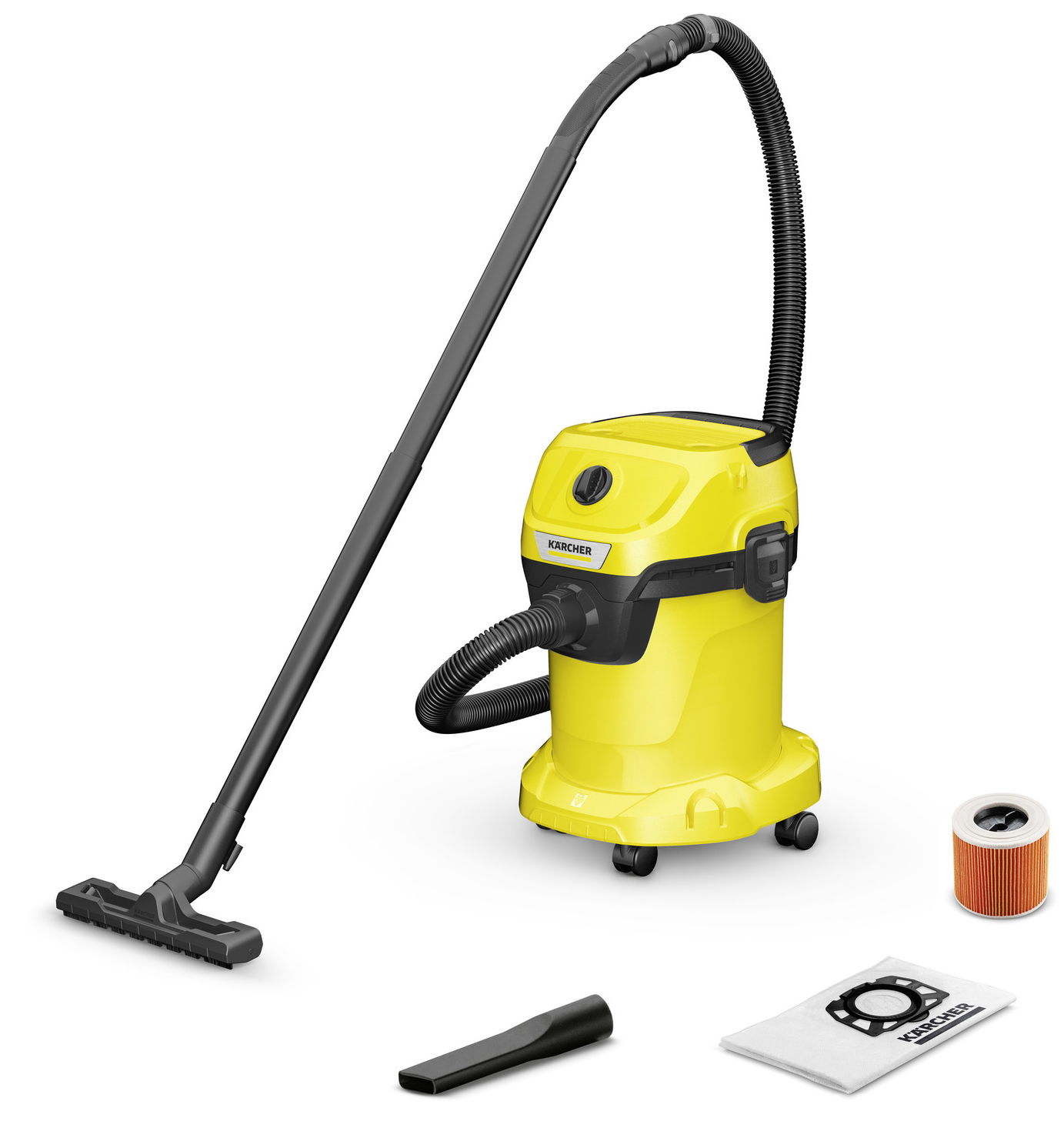KÄRCHER WD 3 V-17/4/20 nedves - száraz porszívó