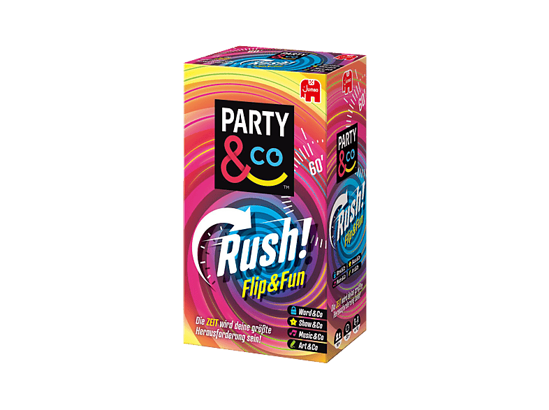 JUMBO Party & Co. - Rush (DE) Partyspiel Mehrfarbig