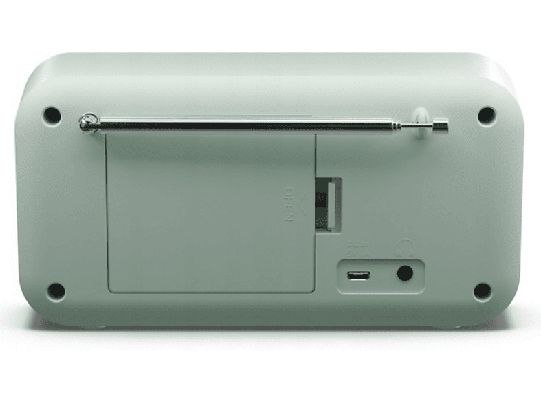 Radio SHARP DR-P420 Cyfrowe Przenośne Zielony – zdjęcie 2