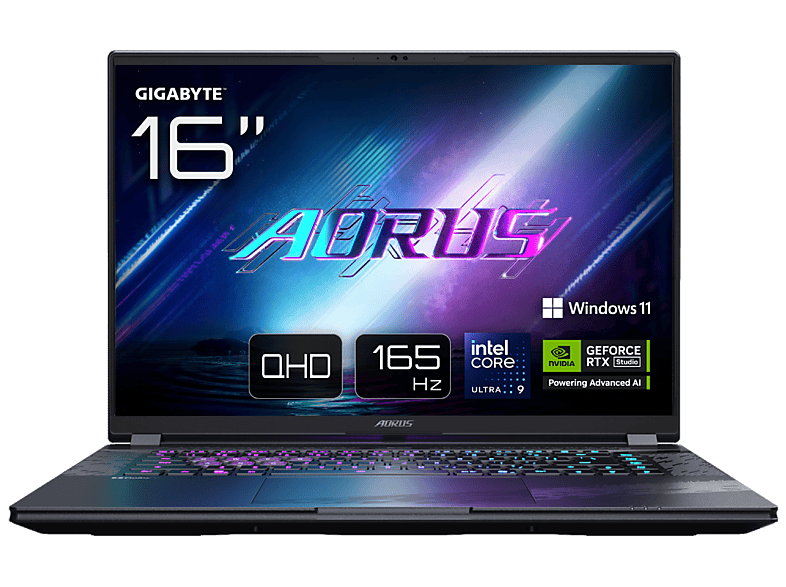 Gigabyte AORUS ELITE 16 BWHC3ESC64SH, 16 WQXGA, Intel® Core™ Ultra 9 275HX, 32 GB RAM, 1 TB SSD, GeForce RTX™ 5070, Windows 11 Home