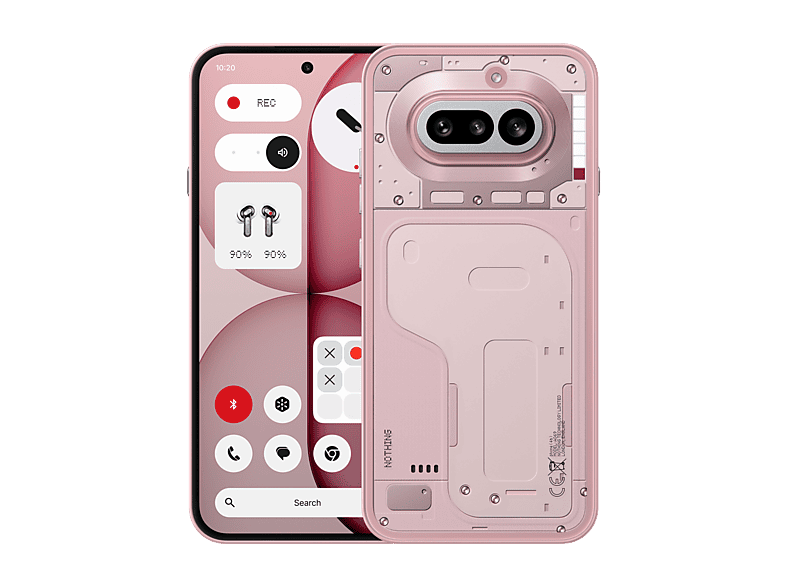 Nothing Phone 4a, Rosa, 256GB, 8GB RAM, 6.78 AMOLED LTPS flexible, Snapdragon 7s Gen 4, 5400 mAh